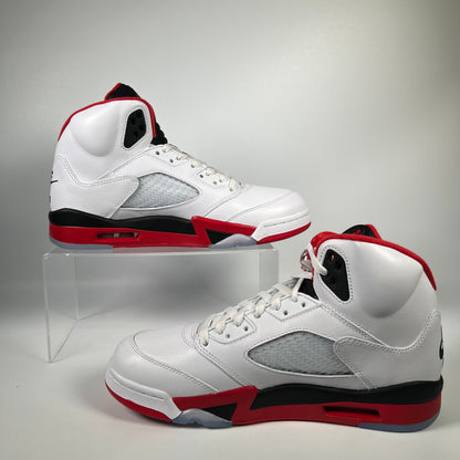 Jordan 5 Fire Red Black Tongue (2025) Size 10.5 NEW s18757