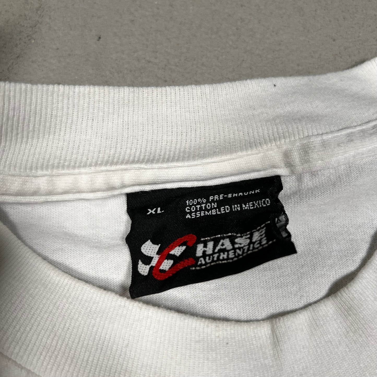 2000 Dale Earnhardt Budweiser White Racing Nascar Tee Size XL USED v17810