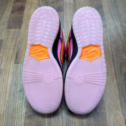 Nike SB Dunk Low PowerPuff Girls Blossom Size 7.5 USED s16369