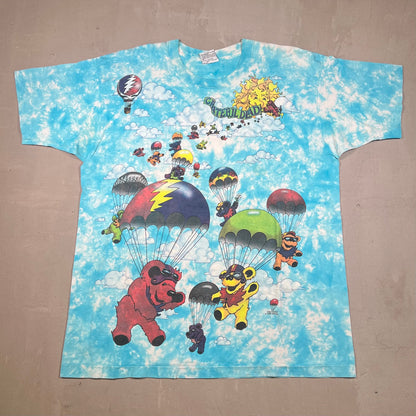 Grateful Dead Parachuting Bears 1993 Size XL USED v10943