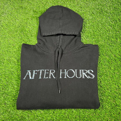 The Weekend Black After Hours XO Logo Hoodie Size Medium USED v16917