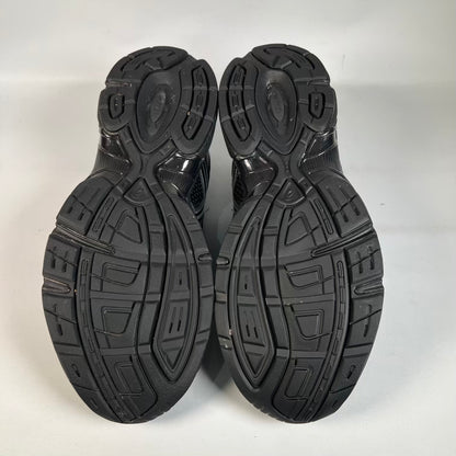 Asics Gel-1130 Black Pure Silver (2023) Size 11.5 USED s23538