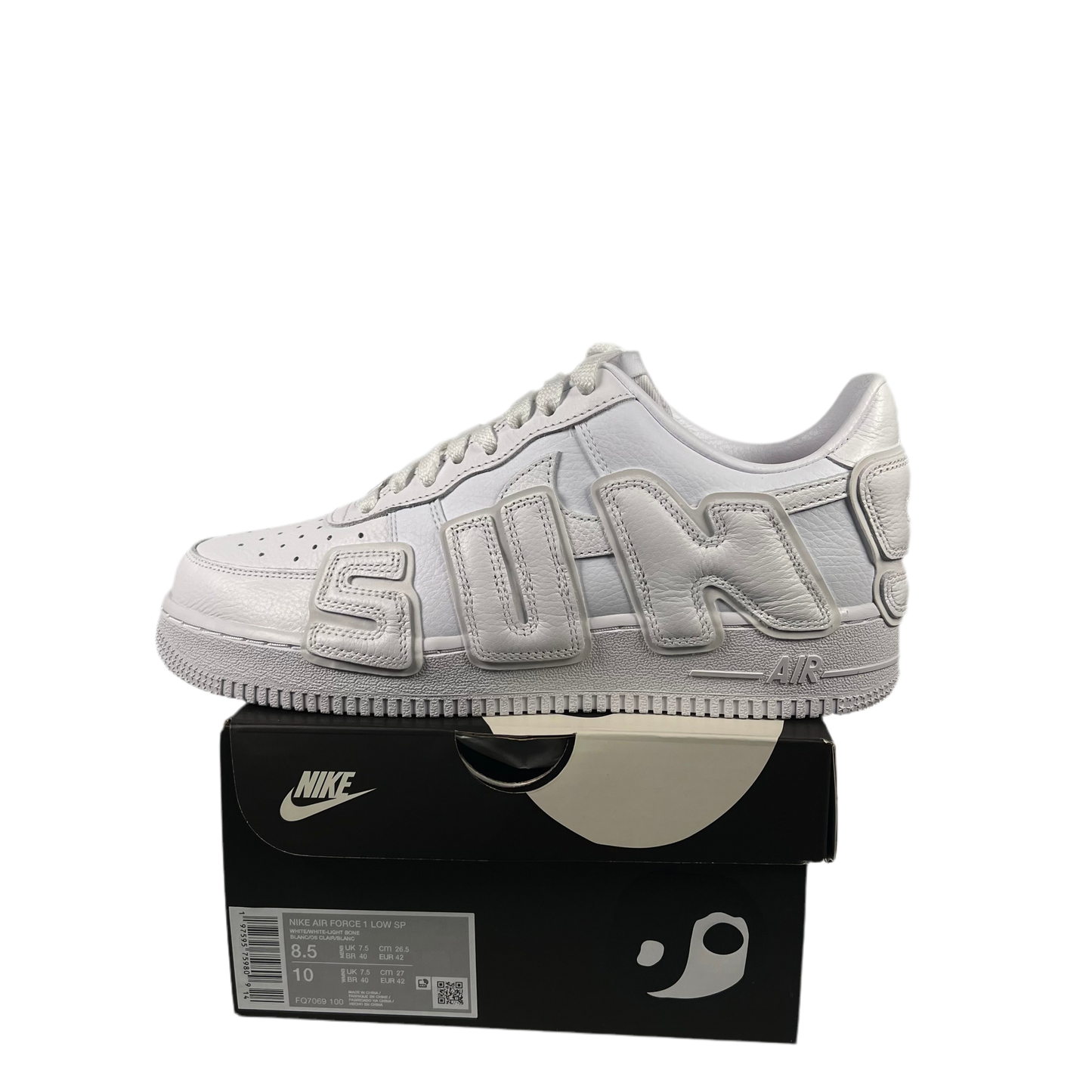 Nike Air Force 1 CPFM White (2024) Size 8.5 NEW s18652