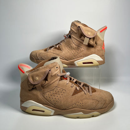 Jordan 6 Travis Scott Biritsh Khaki (2020) Size 13 USED s17551