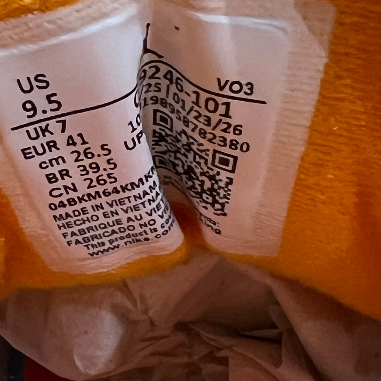 Jordan 3 Orange Citrus (2026) Size 8M/9.5W NEW s21998