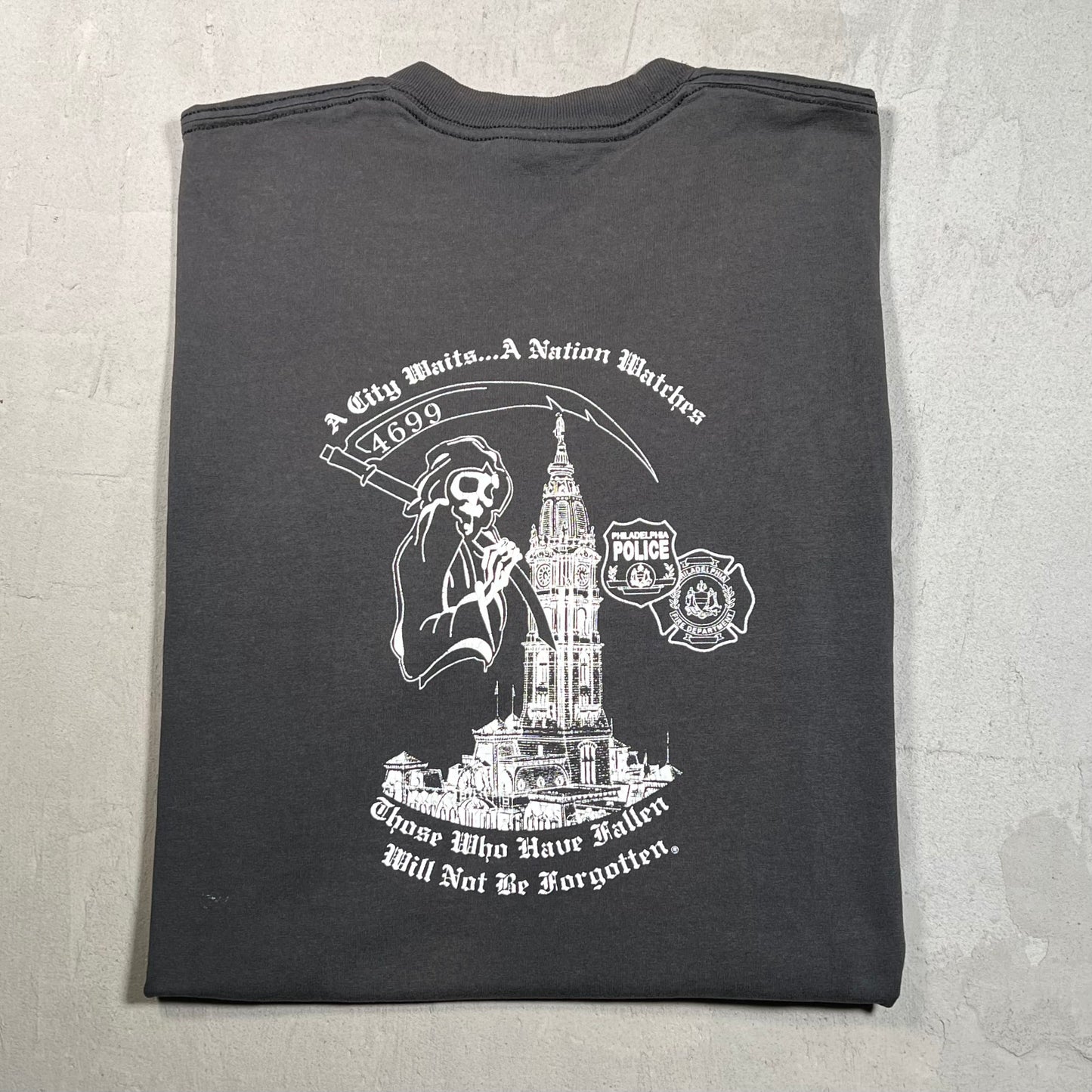 2002 Centurions Motorcycle Club Black Tee Size XL USED v19445