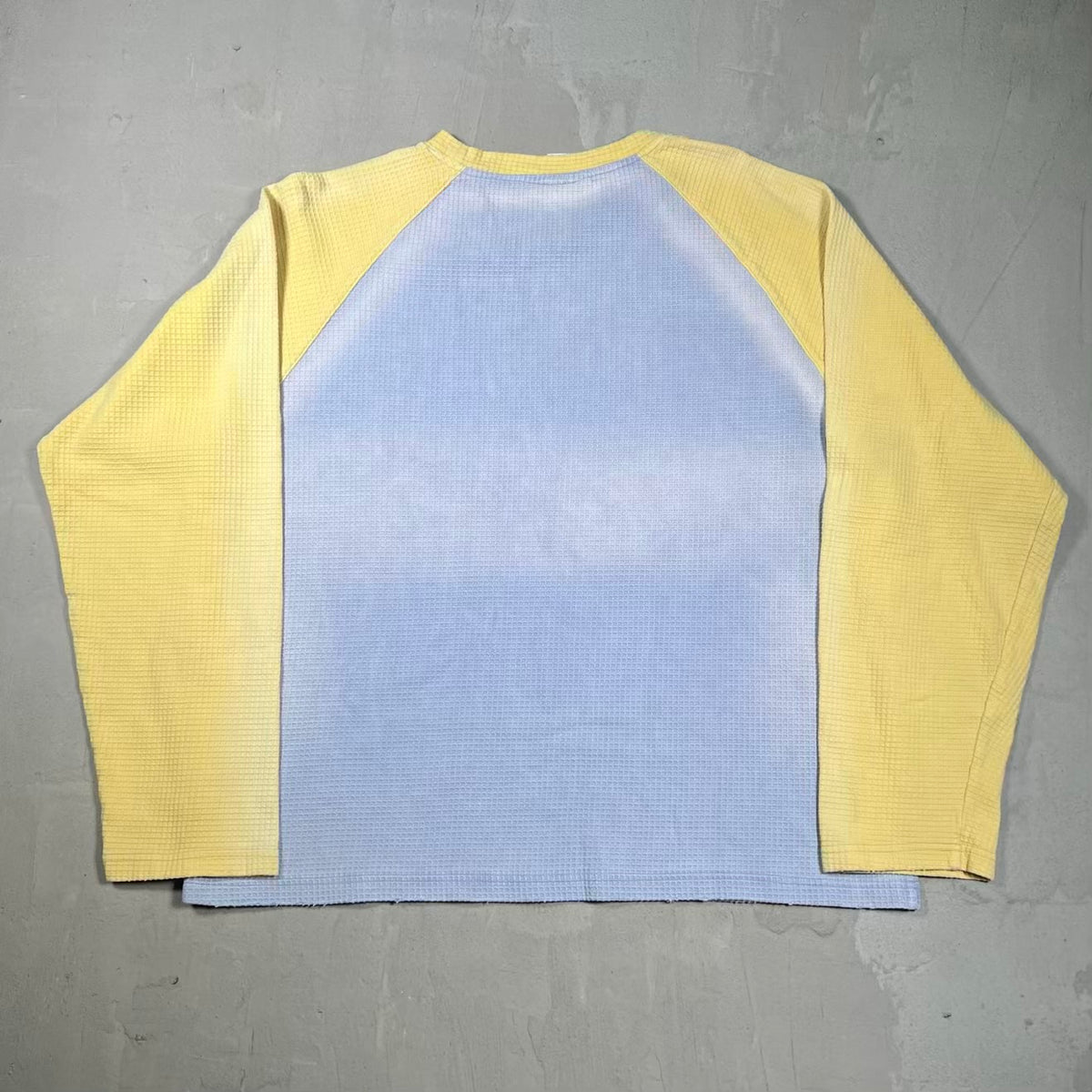 Vale Crest Thermal Purple/Yellow Longsleeve Size XL USED x18553
