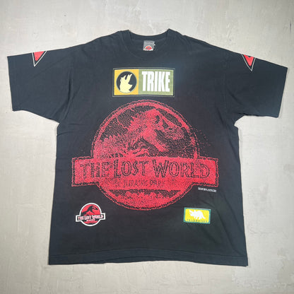 1997 Jurassic Park Trike Lost World Black Tee Size XL USED v15049