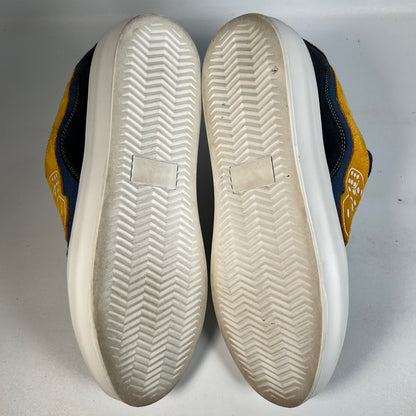 High Rollers 777 Blue Yellow Dice Shoe Size 10 USED s22173