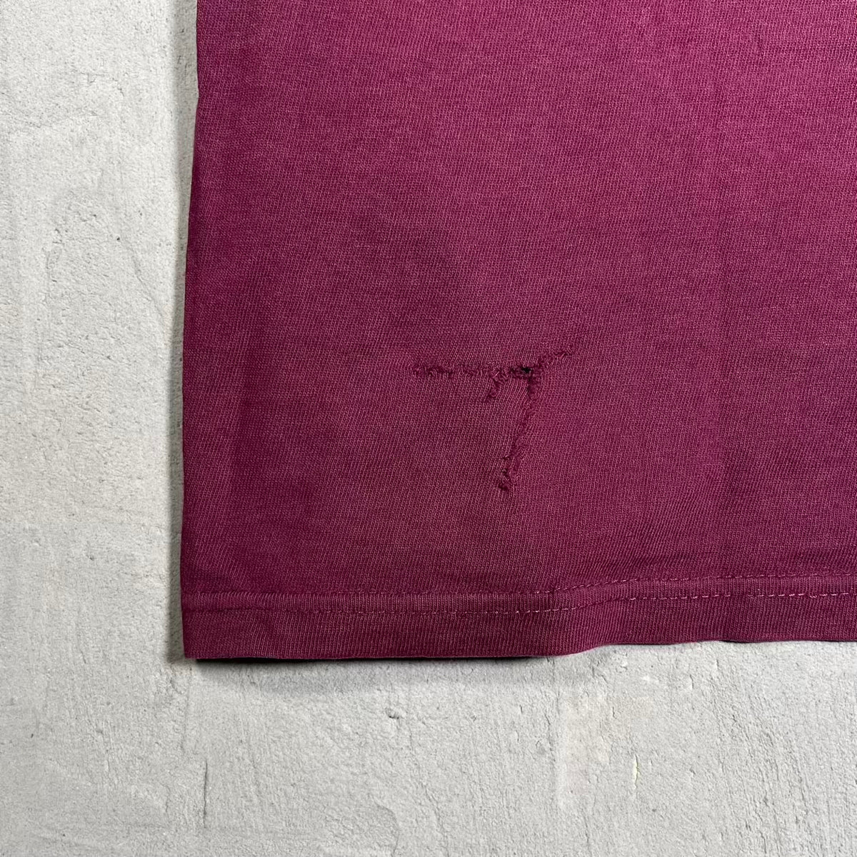Supreme Gucci Box Logo Tee Burgundy (2000) Size Large USED x18596