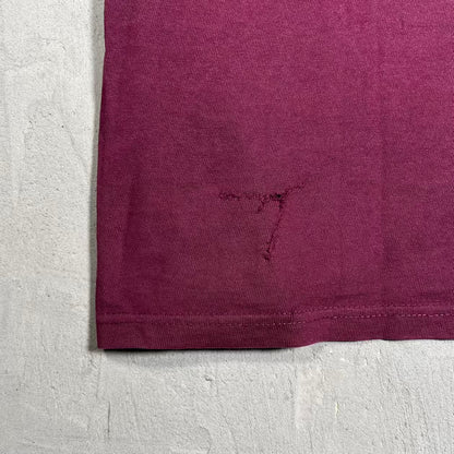 Supreme Gucci Box Logo Tee Burgundy (2000) Size Large USED x18596