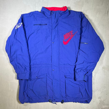 1990s Nike Sport Classics Purple Zip Up Jacket Size XL USED v20193