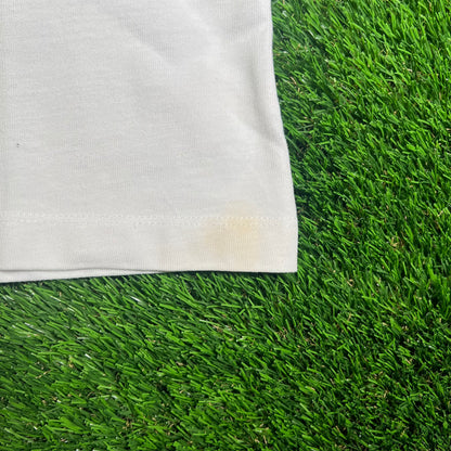 Zara Rhuigi White "Rhu" Tee Size Medium USED v17848