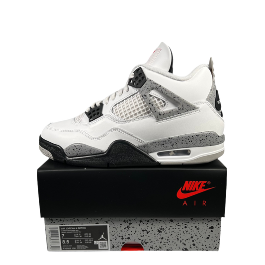 Jordan 4 White Cement (2025) Size 7 NEW s18017