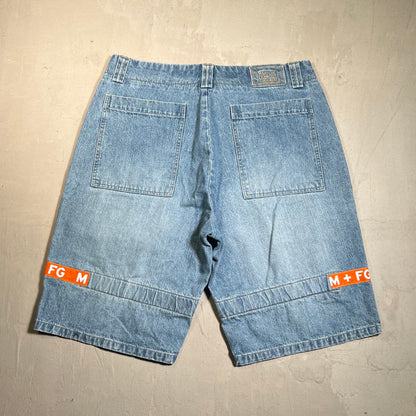 Marite Francois Girbaud Strapped Jorts Size 38 USED x17661
