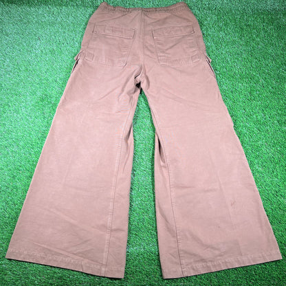 Rick Owens DRKSHDW EDFU Double Cargo Jumbo Belas Brown (2023) Size Large x14738