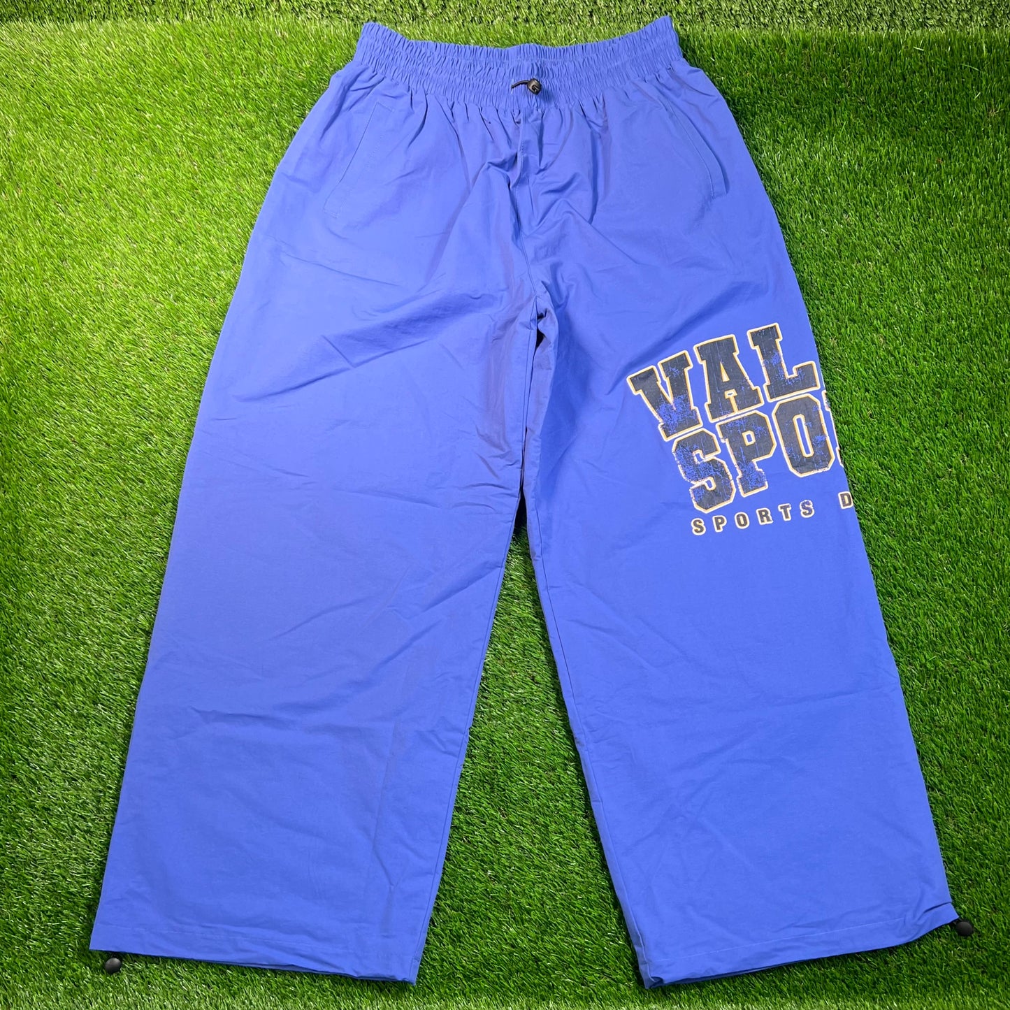 Vale Valley Sport Blue Nylon Pants Size Large NEW x16814