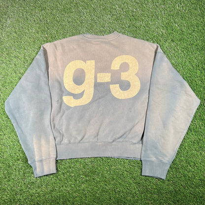 GV Gallery Raspberry Hills Green Washed G-3 Crewneck Size XS NEW x15623