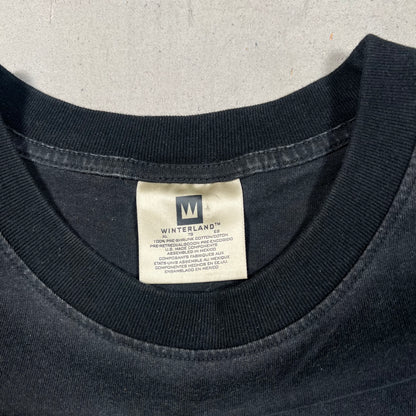 1998 Vintage Marilyn Manson Long Hard Road Tee black Size XL USED v13954