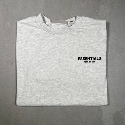 Fear of God FOG Essentials Grey Tee Size Medium USED x17402