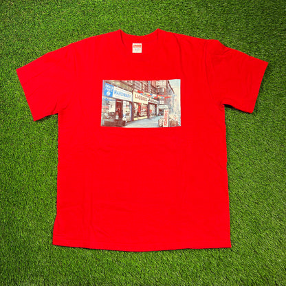 Supreme Hardware Tee Red (2018) Size Large USED x16694