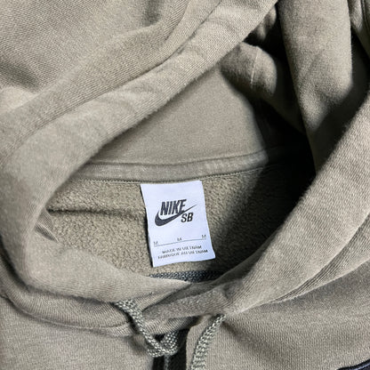 Nike SB Agnostic Olympics Olive Hoodie Size Medium USED v16207