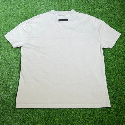 Fear of God FOG Essentials Gre Logo Tee Size Medium USED x14283