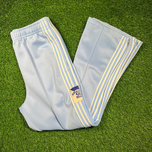 GV Gallery Raspberry Hills Light Blue Track Pants Size Medium USED x16403