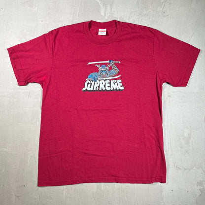 Supreme Samurai Red Tee (2021) Size Medium USED x18942