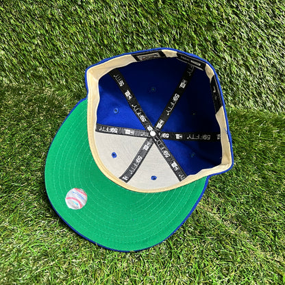 New Era MLB Seattle Mariners Blue Hat Size 7 3/8 USED v15981