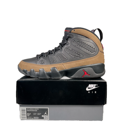 Jordan 9 Olive (2024) Size 9.5 USED s20187