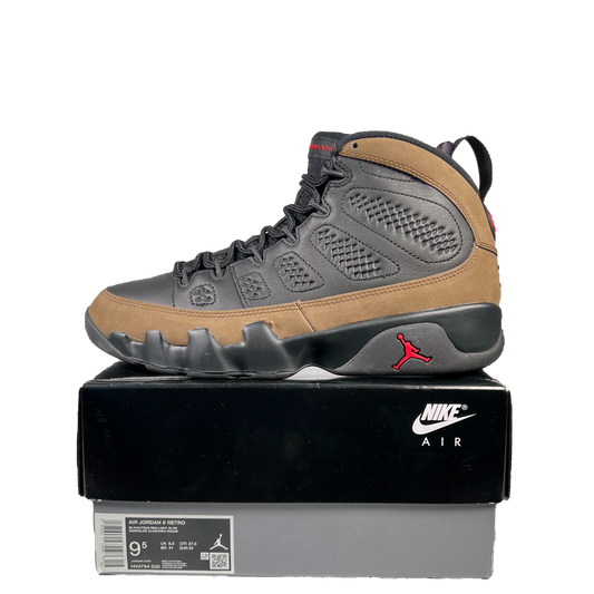 Jordan 9 Olive (2024) Size 9.5 USED s20187