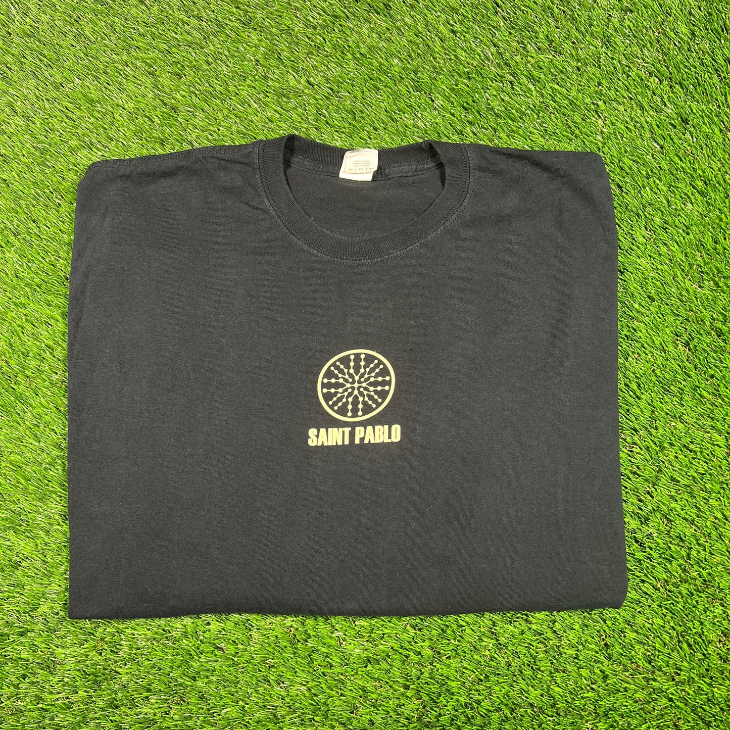 Kanye West Saint Pablo Black Longsleeve Size XXL USED x15426