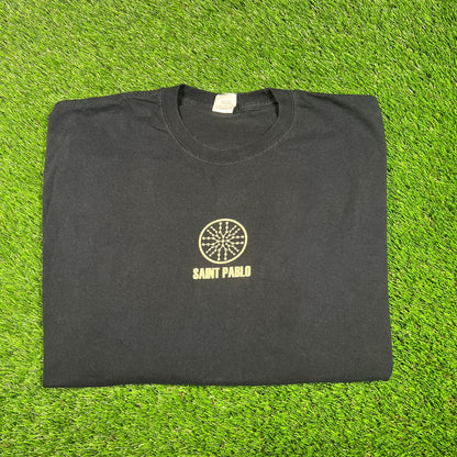 Kanye West Saint Pablo Black Longsleeve Size XXL USED x15426