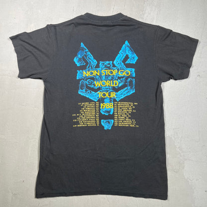 Robert Plant Non Stop Go 1988 Tee Size Medium USED v1320