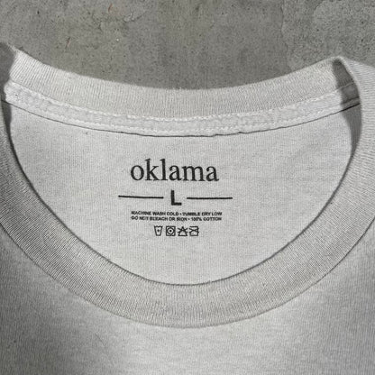 Kendrick "Oklama" Beige Tee Size Large USED x18625