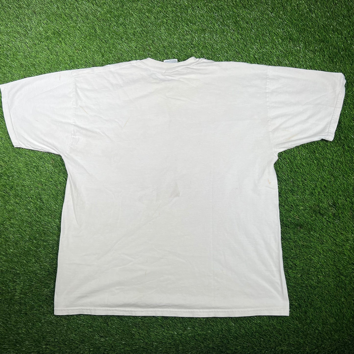 2004 MBNA America Speedway Nascar Racing White Tee Size XL USED v17432