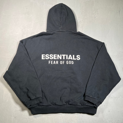 Essentials Fear of God FOG Black Hoodie Size Medium USED x17609