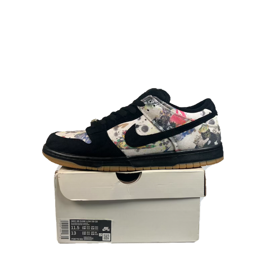 Nike SB Dunk Low Supreme Rammellzee (2023) Size 11.5 USED s23614