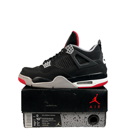 Jordan 4 Bred (2019) Size 9 USED s23087
