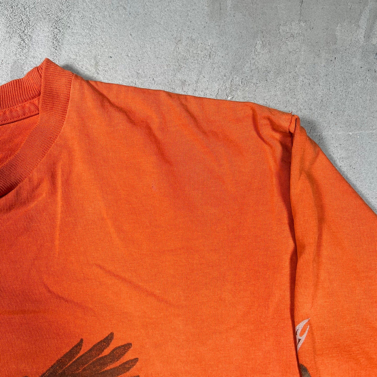 2004 Harley Davidson Logan Orange Longsleeve Size XL USED v18985