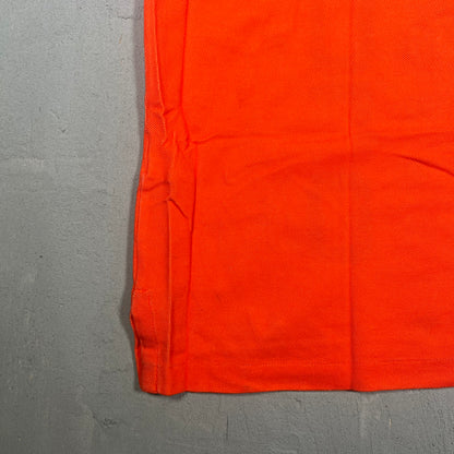 Y2K Polo Country Ralph Lauren Terrain Climbing Polo Orange Size Large USED v19010