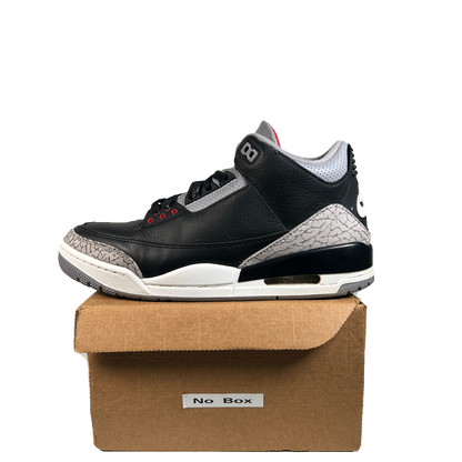 Jordan 3 Black Cement (2024) Size 9 USED s23056