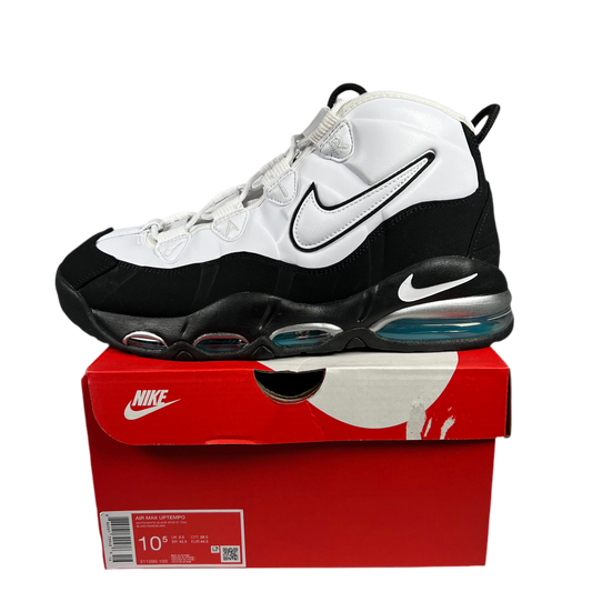 Nike Air Max Uptempo 95 White Black Teal (2019) Size 10.5 USED s17851