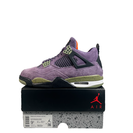 Jordan 4 Canyon Purple (2022) Size 8M/9.5W USED s21794