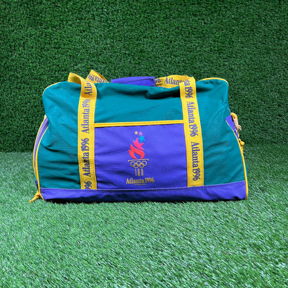1996 Atlanta Olympic Multi Color Duffle Bag USED v17282