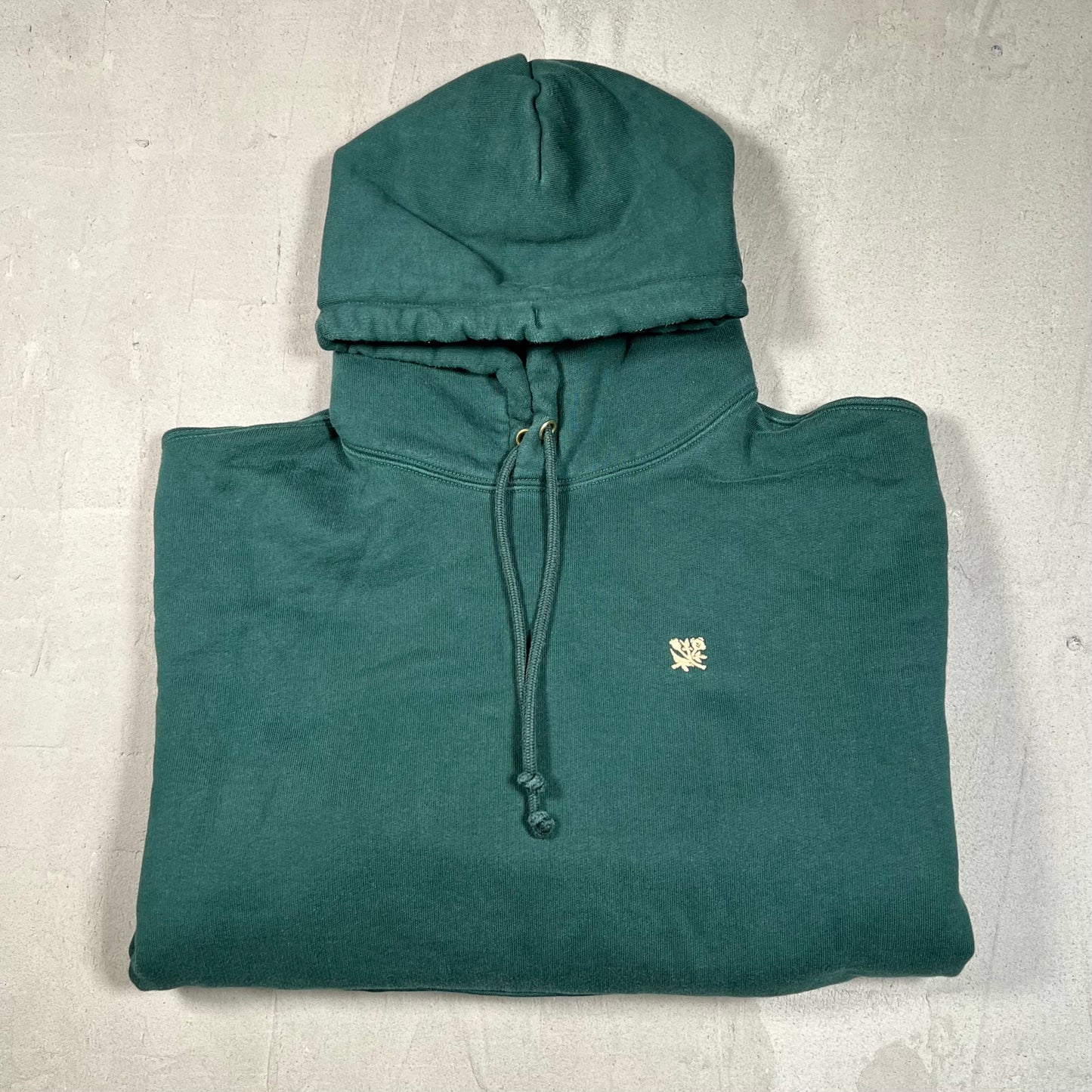 Aime Leon Dore Green Logo Hoodie Size Medium USED x17519