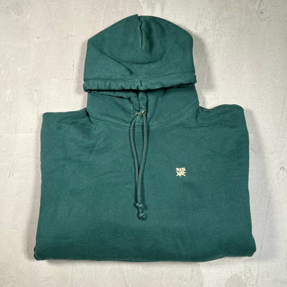 Aime Leon Dore Green Logo Hoodie Size Medium USED x17519