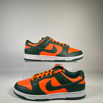 Nike Dunk Low Miami Hurricanes (2022) Size 10 NEW s19591