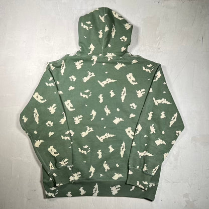 Supreme Box Logo Olive Russian Camo Hoodie (2021) Size Large USED x18813